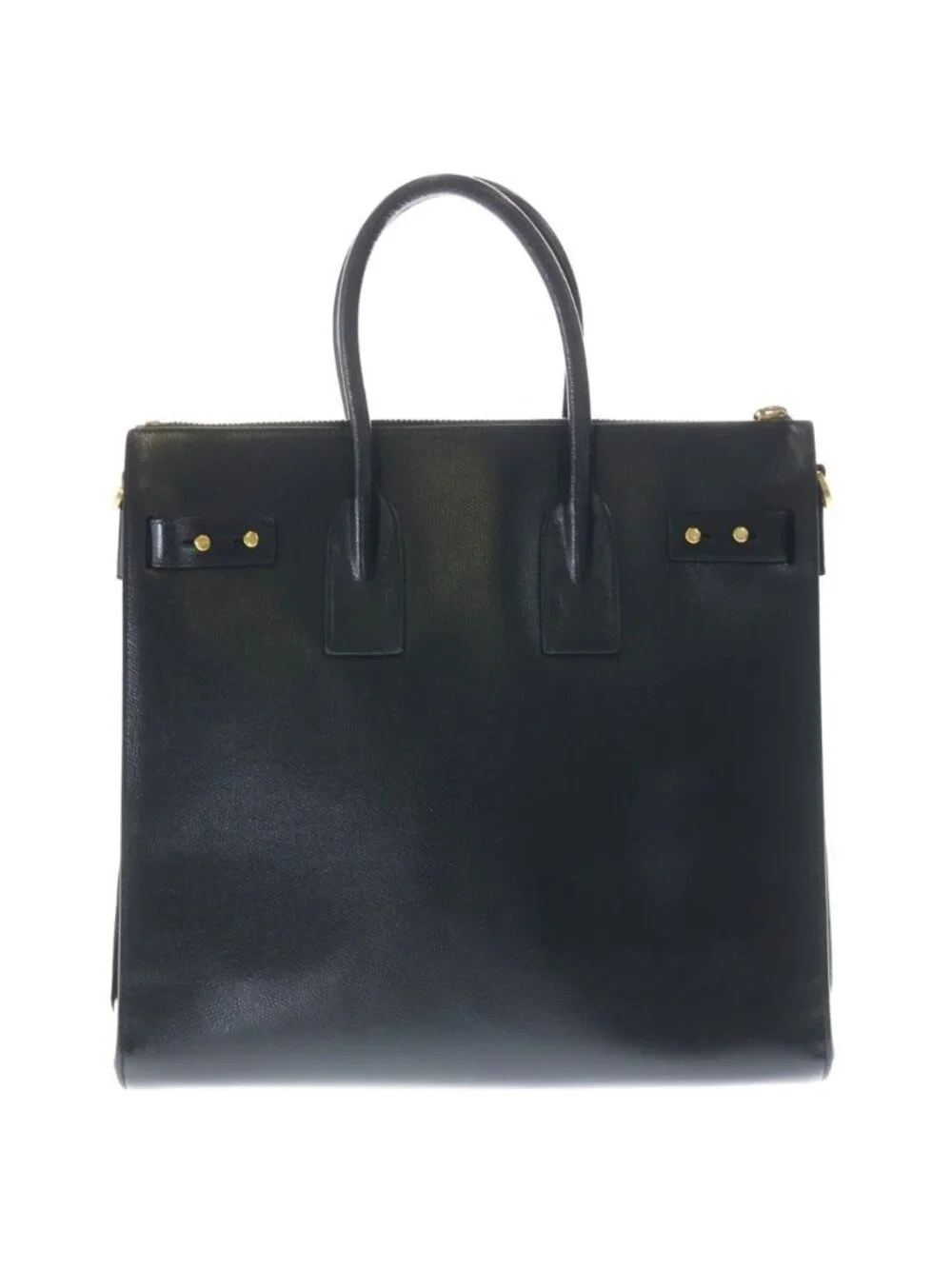 Saint Laurent Paris North South Sac de Jour Tote Handbag Black